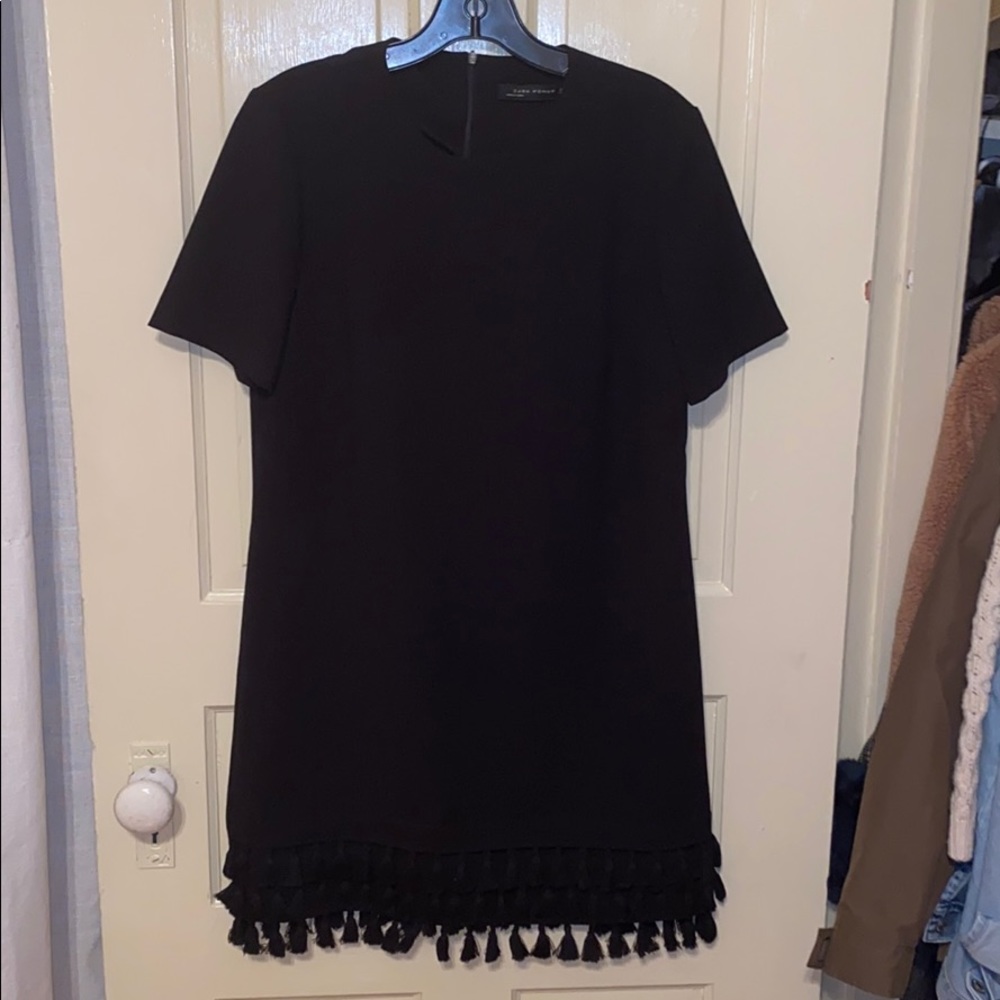 Zara tasseled dress. Size small